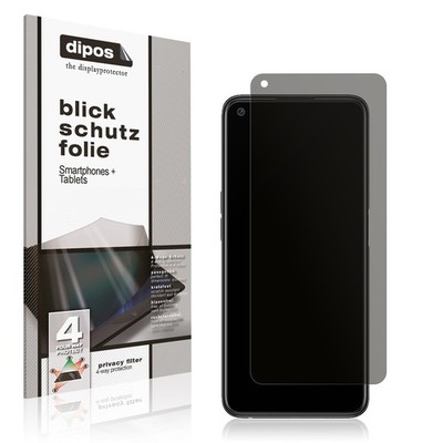 Schutzfolie für ONE PLUS Ace Racing mit Sichtschutz Blickschutz Folie