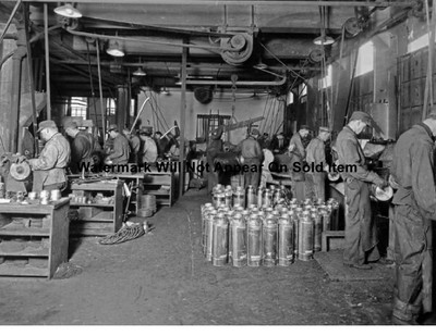 American LaFrance Factory Fire Extinguisher Room Photograph Print 8.5x11''