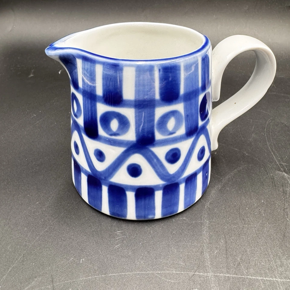 Dansk Arabesque Creamer Pitcher & Sugar Bowl w Lid Niels Refsgaard 1990 Vtg - Image 2 of 4