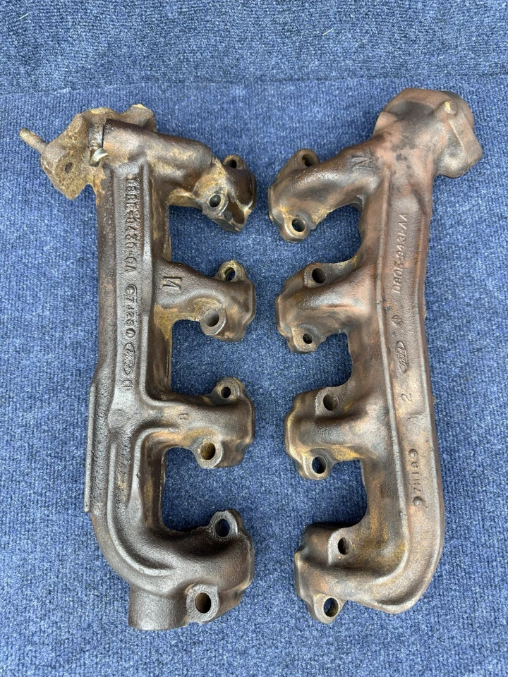 Mustang Mercury Zephyr Ford 1978 colectores de escape par OEM D8be D8le Foto 4 de 4