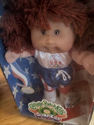 Cabbage Patch Kids Red Hair Marsha Clara Special Edition Olympikids