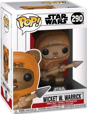 Funko Pop!   Star Wars: Wicket W Warrick #290   mit Protector   Kostenloser Versand