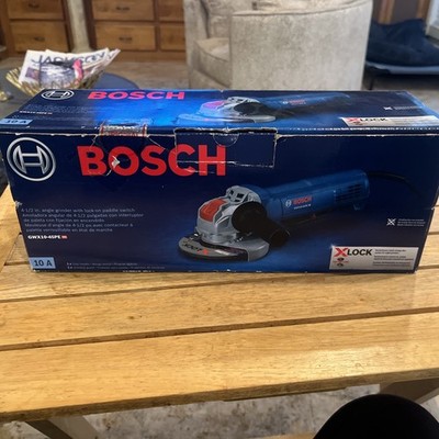 *NEW* Bosch 10 Amp Corded 4-1/2 In. Angle Grinder GWX10-45PE