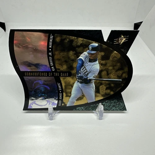 1997 Upper Deck SpX Ken Griffey Jr Gold Die Cut /500 #1 Cornerstones Of The Game