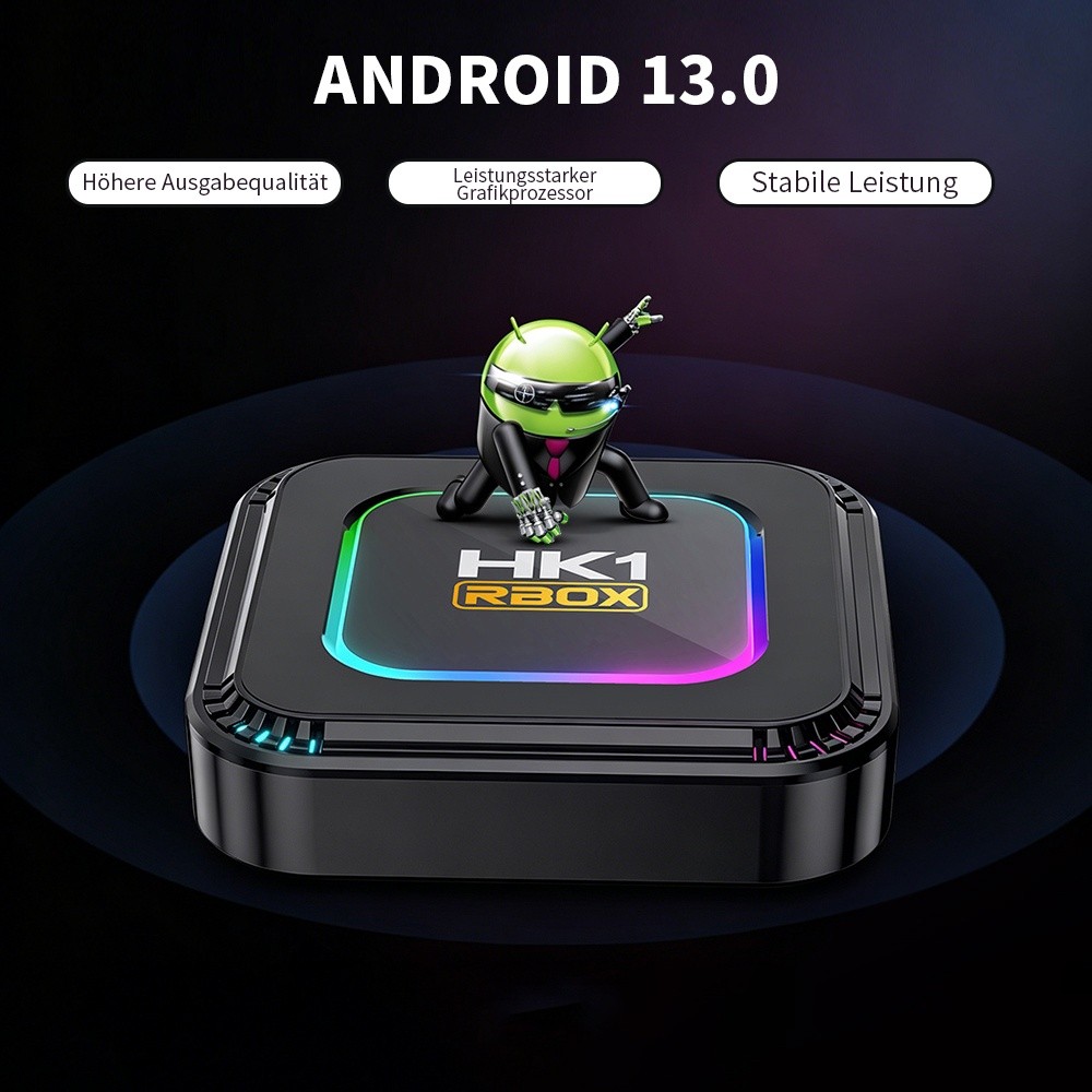 2026 Android Tv Box 13.0 4K/8K HDR Dual WIFI Smart Tube Ethernet BT 5.0 TOP NUOVO foto 4