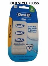 Oral B Glide Pro Health Original Floss 3  54.6 YDs ea BIGGER SZ. Discontinued