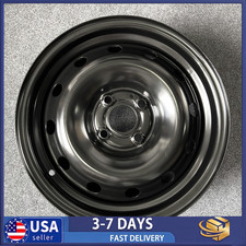New 15 X 6 Inch Black Steel Replacement Wheel Rim For Honda Fit 2015-2022