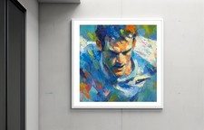💎 Andy Murray Tennis Champion Series | Fine Art Pop 24x24 | Print C1
