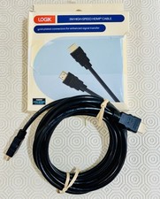 Image of Logik 3M High-Speed HDMI Cable with Ethernet 4K Ultra HD 2160p