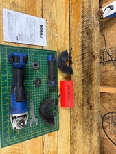 FOR PARTS or REPAIR Kobalt 5-in 24-Volt Cordless Angle Grinder/ Tool Only