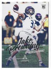 2019 Panini Luminance JAKE BROWNING Rookie #142 Bengals Washington RC Hot Rare!