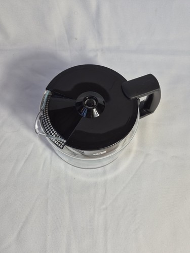 Krups F0344210F Carafe en verre Pro Aroma 10 tasses, poignée noire (couvercle inclus) neuve avec étiquette - Photo 2/9