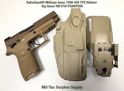 Safariland® Military Issue 7360-450 7TS Holster - Sig Sauer M17/18