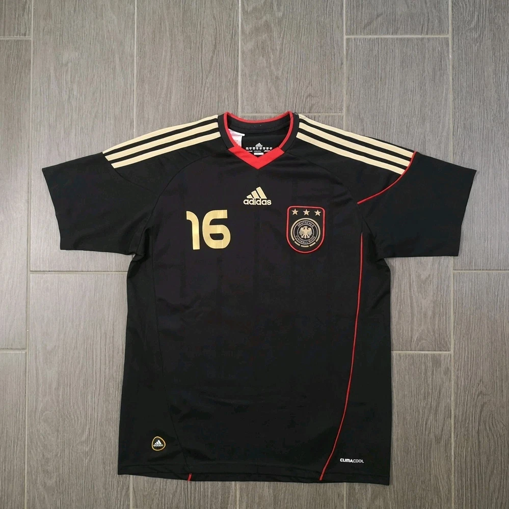 Vintage Retro 2010 Lahm 16 Deutschland DFB WM Trikot Größe: XS  Streatwear