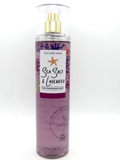 BATH  BODY WORKS SEA SALT  LAVENDER FRAGRANCE BODY MIST SPRAY 8 FL OZ
