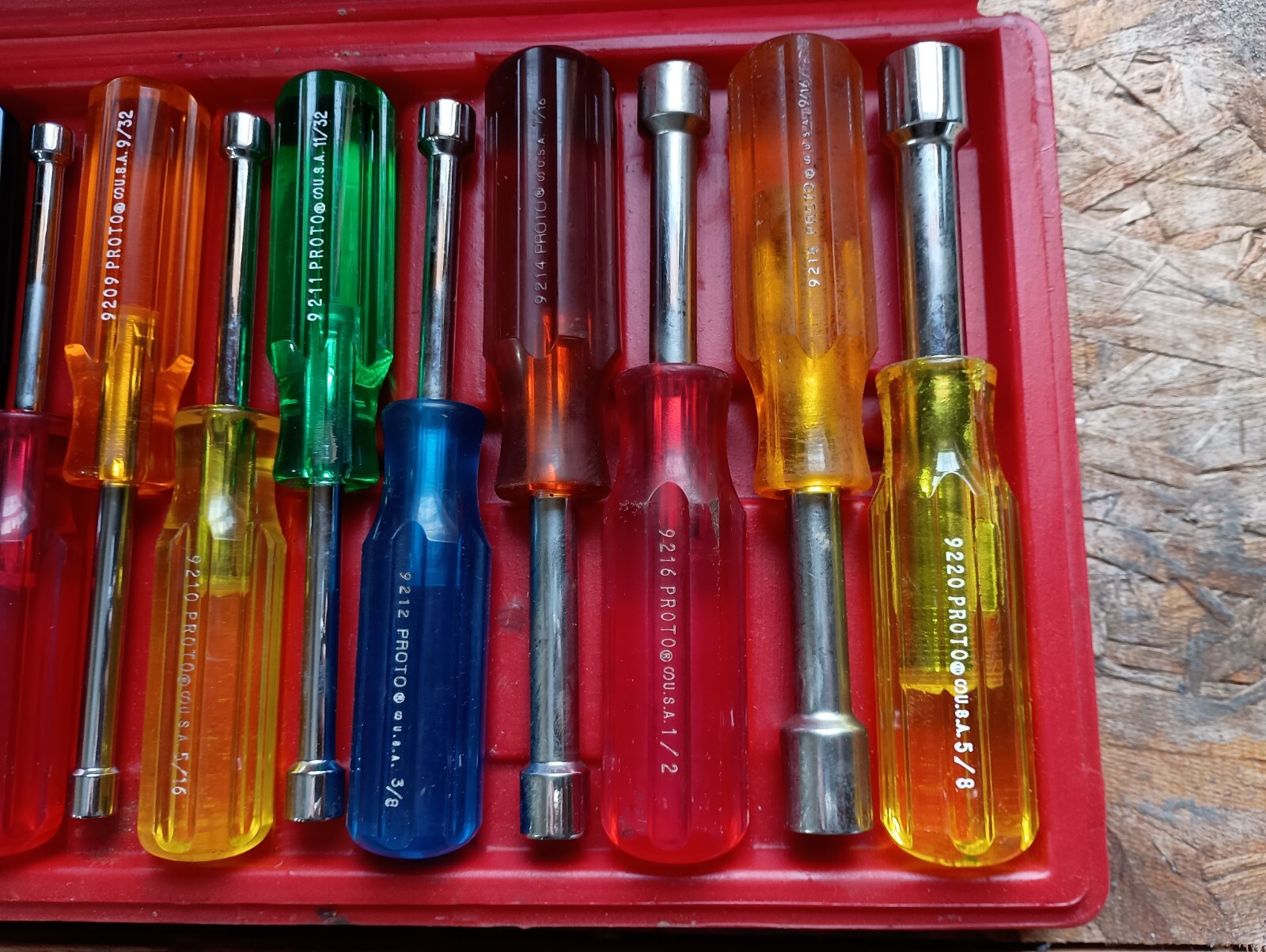 Proto Nut Driver Set 11 pc SAE in case Very Little Use eBay