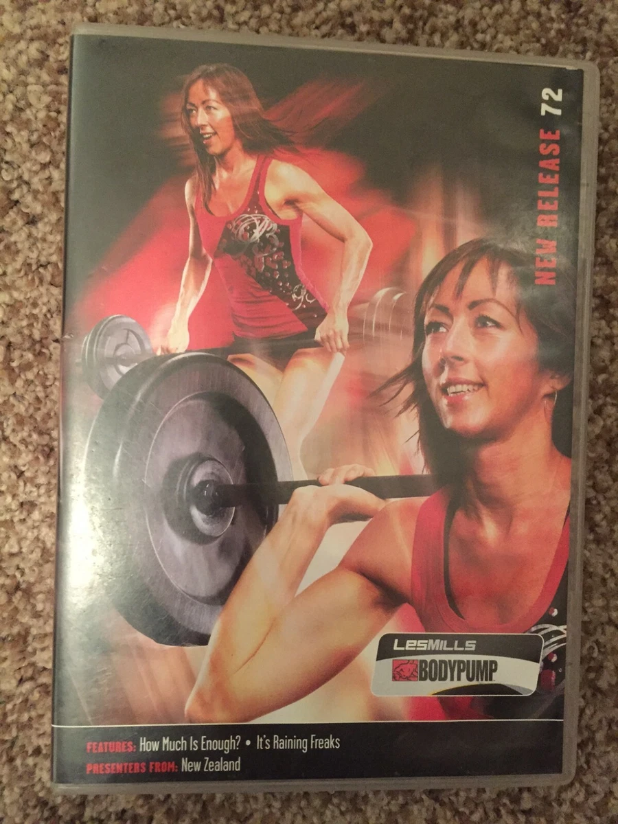 Les Mills BODYPUMP 72 CD DVD Notes body pump eBay