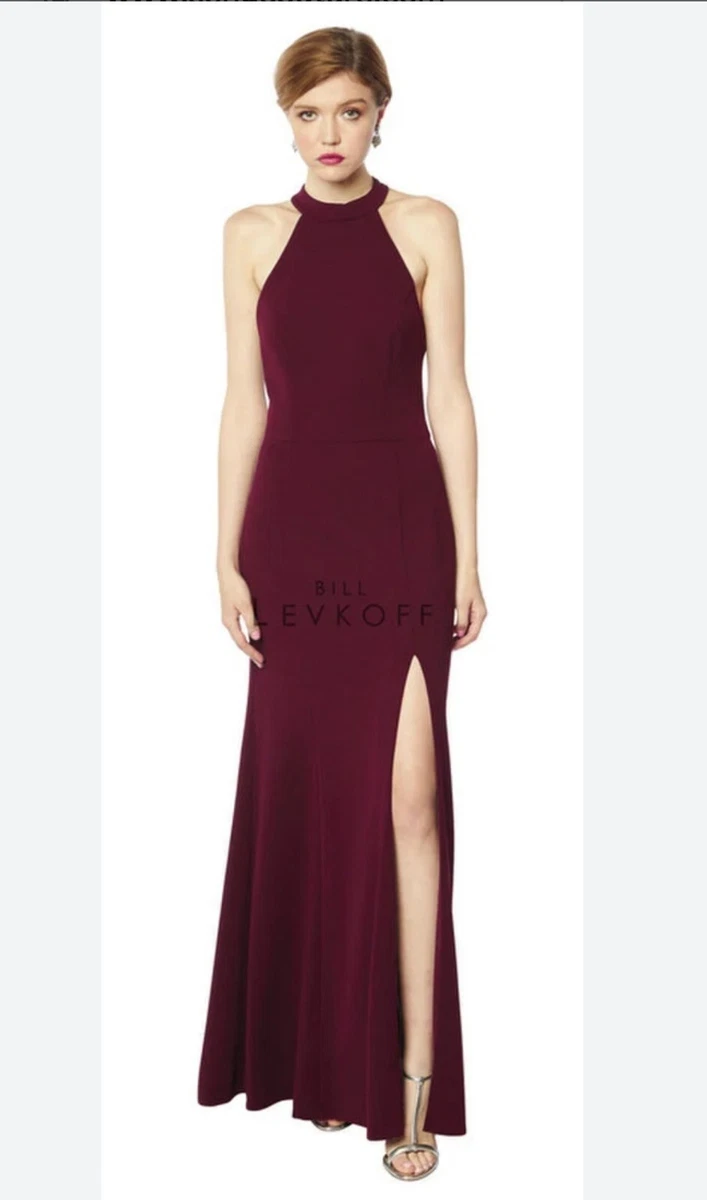 Bill levkoff deals halter dress