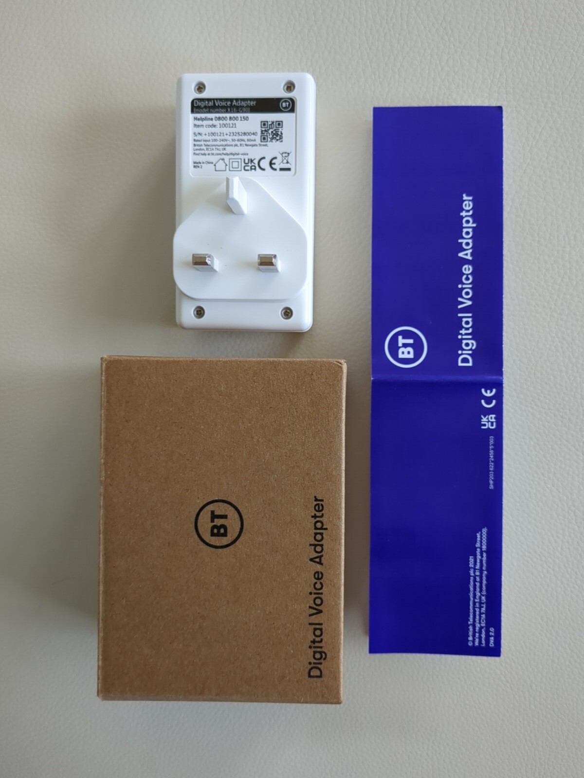 BT Digital Voice Adapter Phone Extender Works With BT Smart Hub 2 Boxed