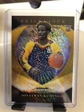 2021 Panini Prizm Draft Picks Jonathan Kuminga Brilliance GOLD SHIMMER RC /10