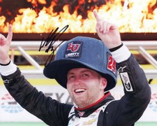 AUTOGRAPHED 2023 William Byron 24 Liberty TEXAS RACE WIN Victory Lane Big Hat