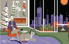 Walt Disney World Carousel of Progress Future Dad Poster  11x17 MATTE