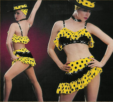 Child Large AYE CARUMBA Jazz Dance Costume ART STONE COMPETITOR