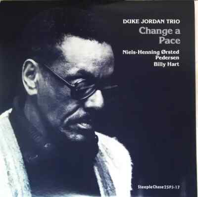 Duke Jordan Trio Change A Pace +INSERT JAPAN Steeplechase Vinyl LP
