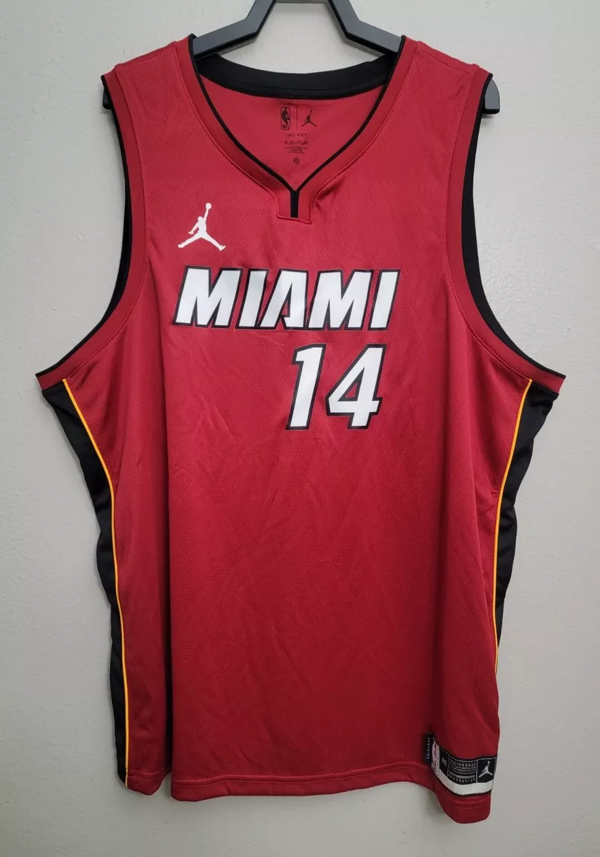 Nike Miami Heat Tyler Herro Statement Swingman Jersey Size 60 3XL CV9483  608 New