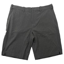 Coolibar Gray Trek Hybrid Shorts Size 36 Hiking Outdoors UPF 50+ Poly Stretch