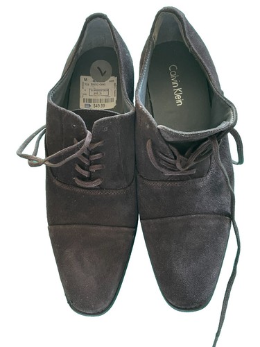 calvin klein men's adeso lace up dress shoe Calvin Klein Adeso 11 Men's Dark Blue