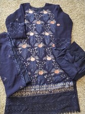 Pakistani/Indian 3pc Chiffon Dress