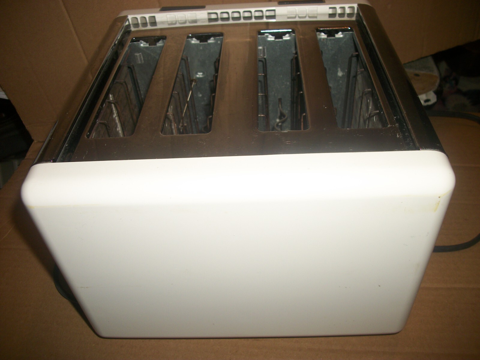 Vintage Toastmaster 4Slice Wide Slot Chrome Toaster D772A USA Made eBay