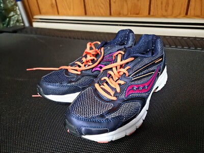 Saucony Women's Cohesion S15262-34 Blue Running Shoes Sneakers Size  Nice