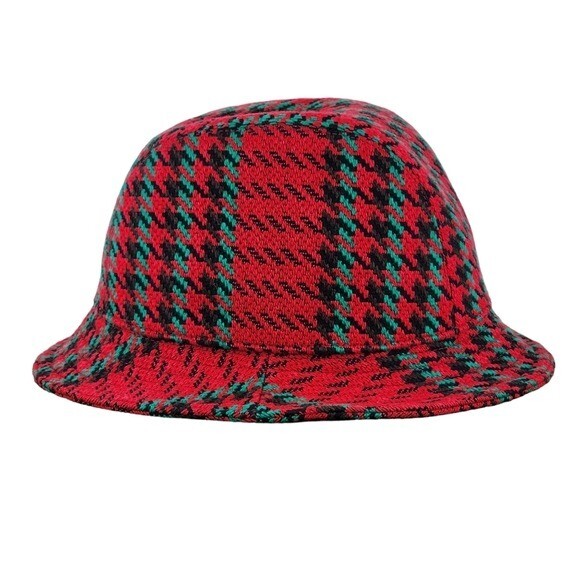 Gucci Tweed Wool Houndstooth Interlocking GG Buck… - image 3