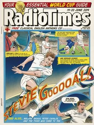 Radio Times,Steven Gerrard,Peter Capaldi,Luis Suarez,Melvyn Bragg,Jack Whitehall