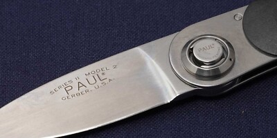 GERBER SERIES Ⅱ Paul Knife 1996 FIRST USA Unused With Box Limited
