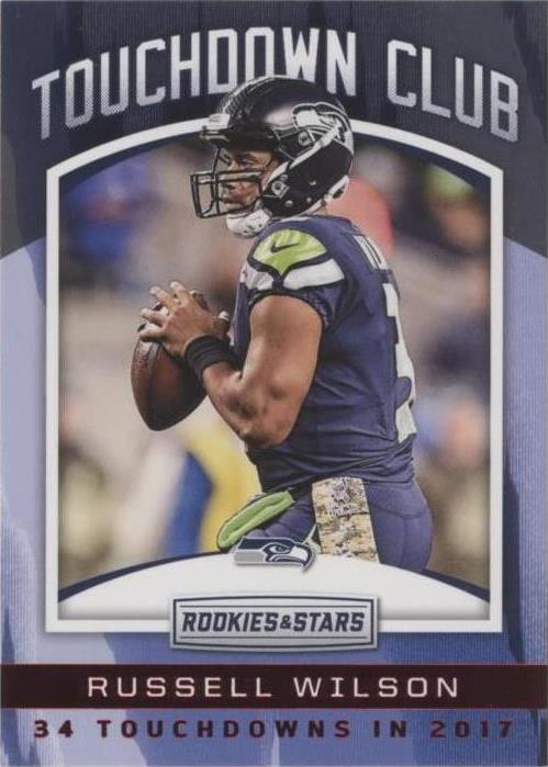 2018 Panini Rookies & Stars Russell Wilson #TD-1 - 1 of 2