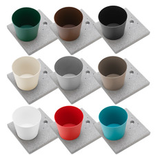 Belfer 42BSE3 Base in Cemento per Fontane con Ghiera Grande Vaschetta Alluminio