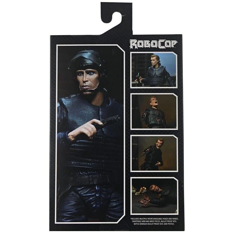 NECA Robocop Alex Murphy 7" Ultimate Action Figure 1:12 Scale In Stock - Image 4 of 4