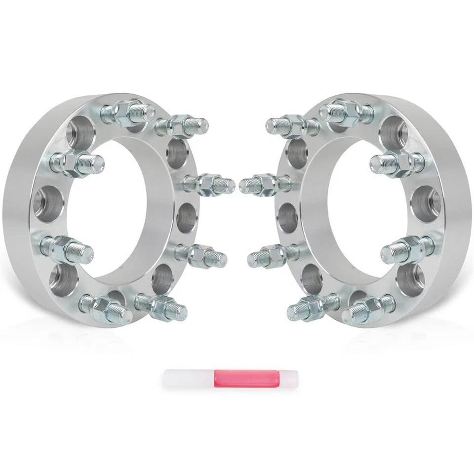 2Pcs 1.5" 8x6.5 to 8x170 Wheel Adapters 9/16" Studs For 1977-1986 Chevrolet C20 Foto 3 de 4