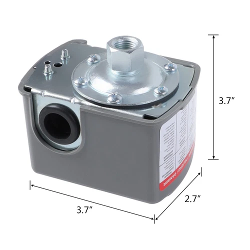 30-50 PSI Well Water Pump Pressure Control Switch Adjustable Double Spring Pole - Bild 3 von 10