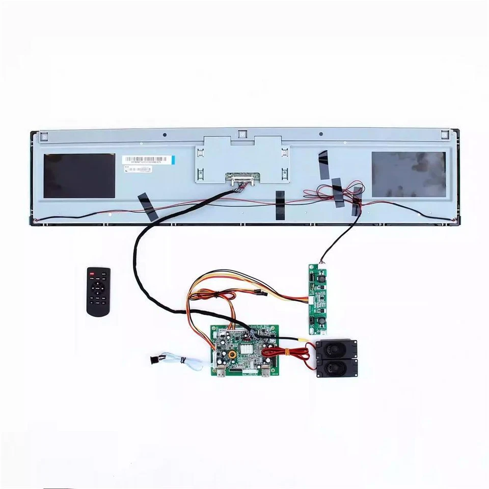  IPS DV280FBM-NB1 28" 1920X360 Wide Bar LCD Screen HD MI VGA LVDS Control Board - Image 2 of 4