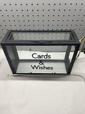Wedding/BDay Card Box Glass