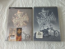 Ampad West Coast Choppers, Spiral Notebook And Two Legal Pads, New