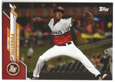 Hector Figueroa 2020 Topps Pro Debut Red /10 Bowling Green Hot Rods