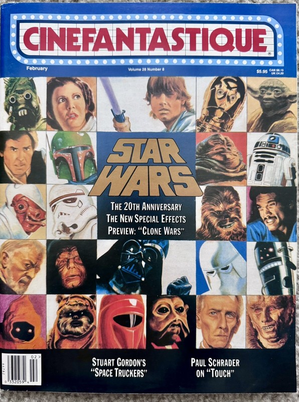 CINEFANTASTIQUE V 28 #8 MAGAZINE 1997 Star Wars 20th Anniversary, Alien Nation