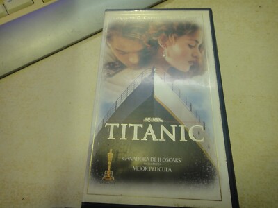 Vhs pelicula Titanic Pal España
