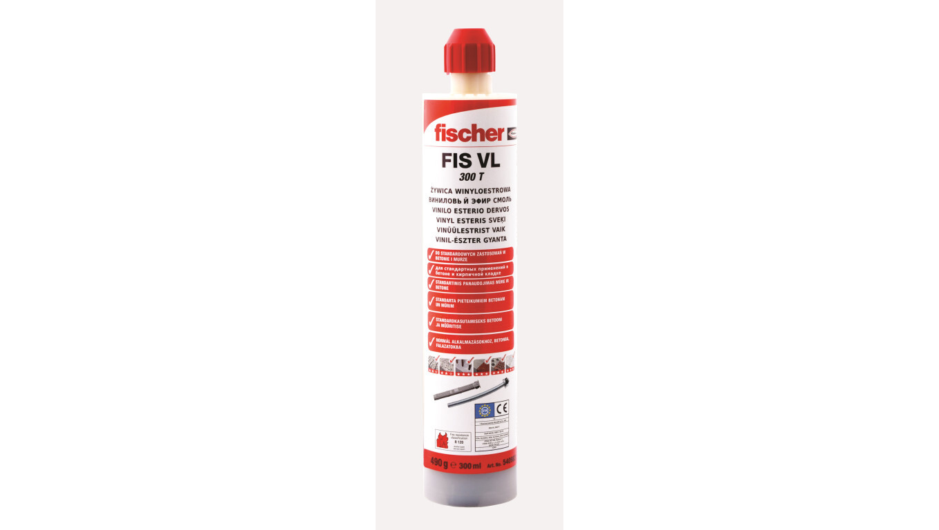 Chemical anchor / injection mortar FIS VL 300 T 540983/300 ml cartridge / /T2UK