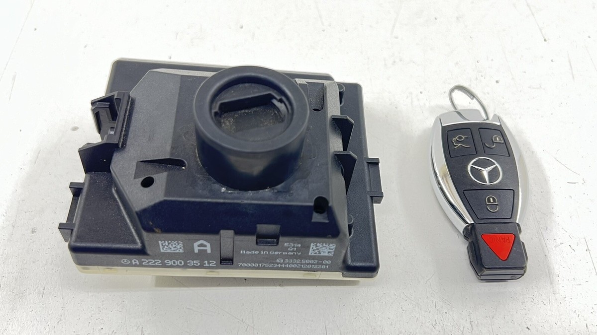 15-21 MERCEDES-BENZ C63S W205 IGNITION SWITCH WITH KEY A 222